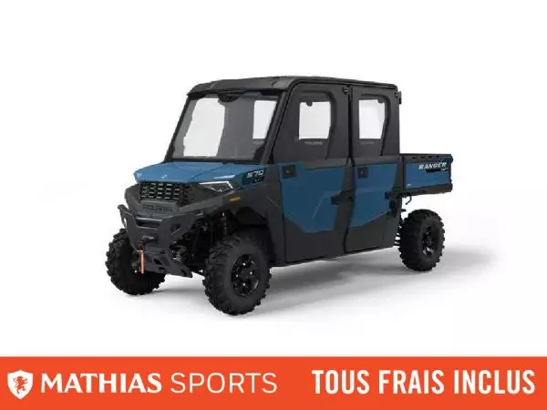  MSU-2025R25M4U57B5_BleuNeuf POLARIS Ranger Crew SP 570 NorthStar 2025 a vendre 1