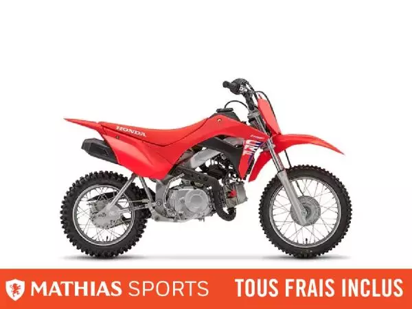  MSU-2025CRF110FS_ROUGENeuf HONDA CRF110F 2025 a vendre 1