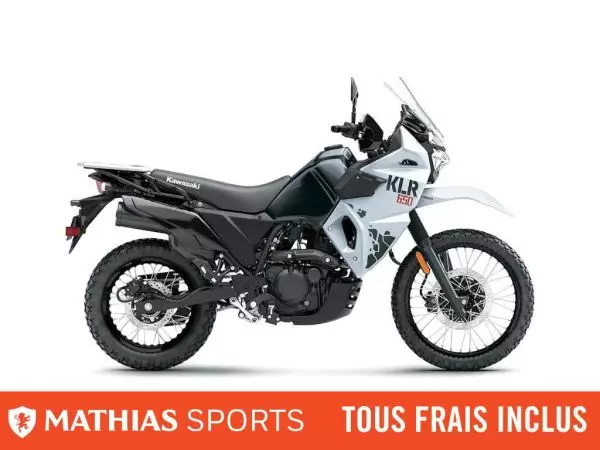  MSU-2025KL650FSFNN_BLANCNeuf KAWASAKI KLR650 2025 a vendre 1