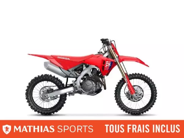  MSU-2025CRF450RS_ROUGENeuf HONDA CRF450R 2025 a vendre 1