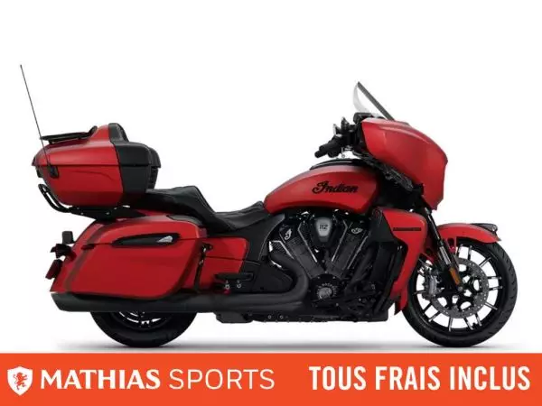  MSU-2025N25LGDSSC_Sunset Red SmokeNeuf INDIAN Roadmaster PowerPlus Dark Horse With 112ci + Rider Assist Package 2025 a vendre 1