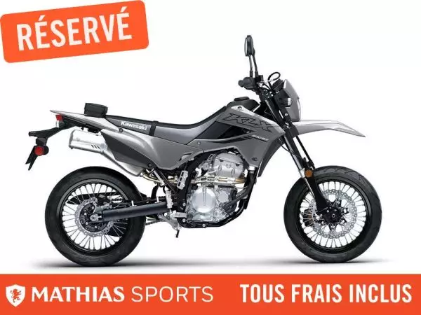  MSU-2024KLX300GRFN_GRISNeuf KAWASAKI KLX300SM 2024 a vendre 1