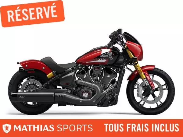  MSU-2025N25SSE77C1_Sunset Red MetallicNeuf INDIAN 101 Scout 2025 a vendre 1