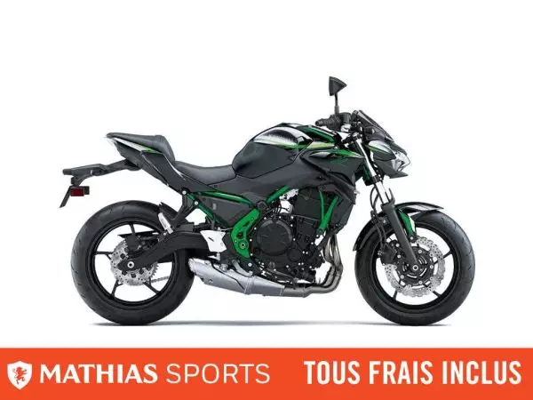  MSU-2025ER650NSFAN_NOIRetVERTNeuf KAWASAKI Z650 2025 a vendre 1