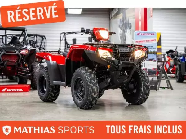  MSU-2025TRX520FM1S_ROUGENeuf HONDA Foreman 520 2025 a vendre 1