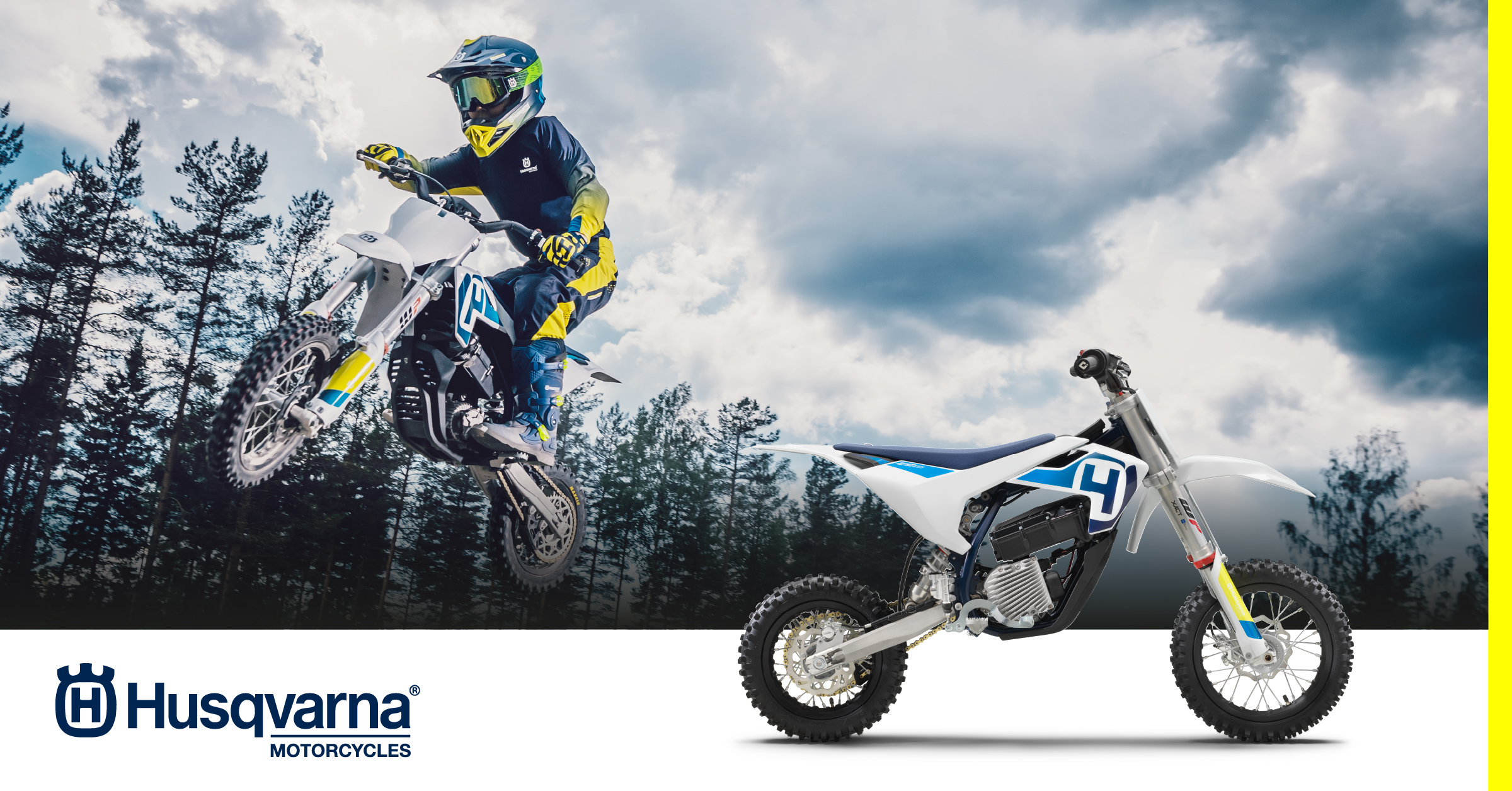 Husqvarna présente son 1er motocross mini électrique