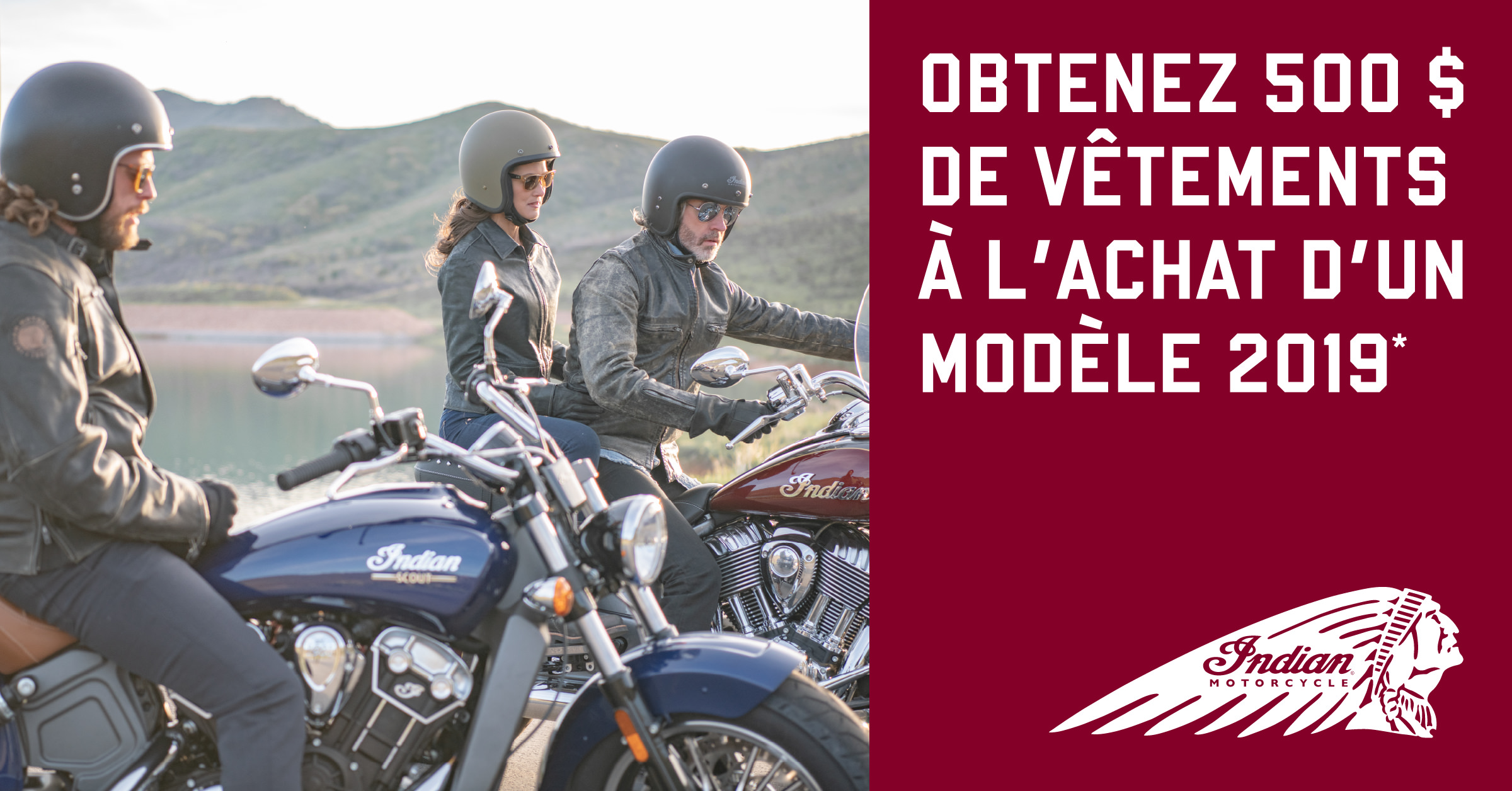 On vous offre 500$ de vêtements Indian !