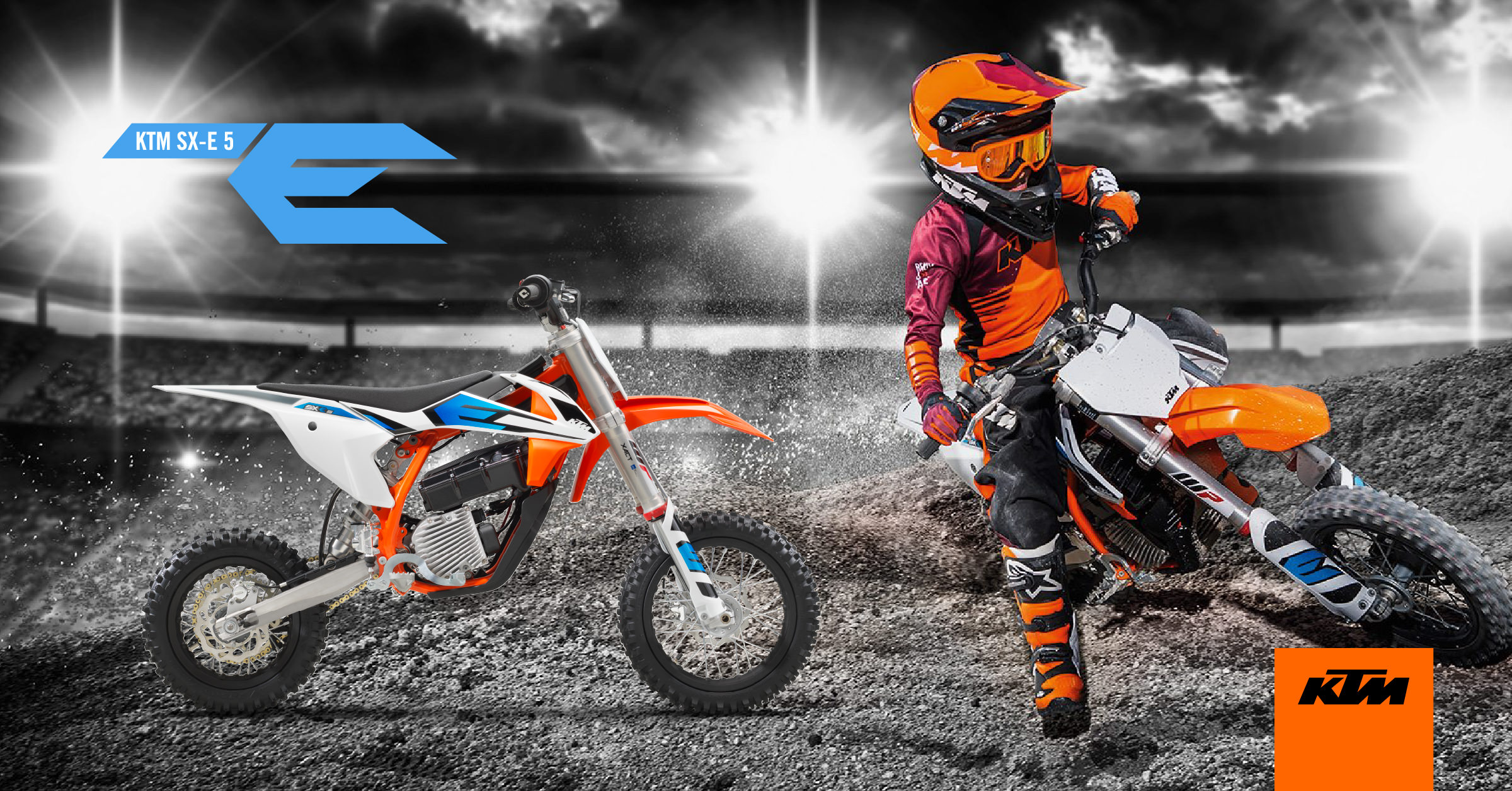 KTM lance le mini-cross électrique SX-E 5 2020