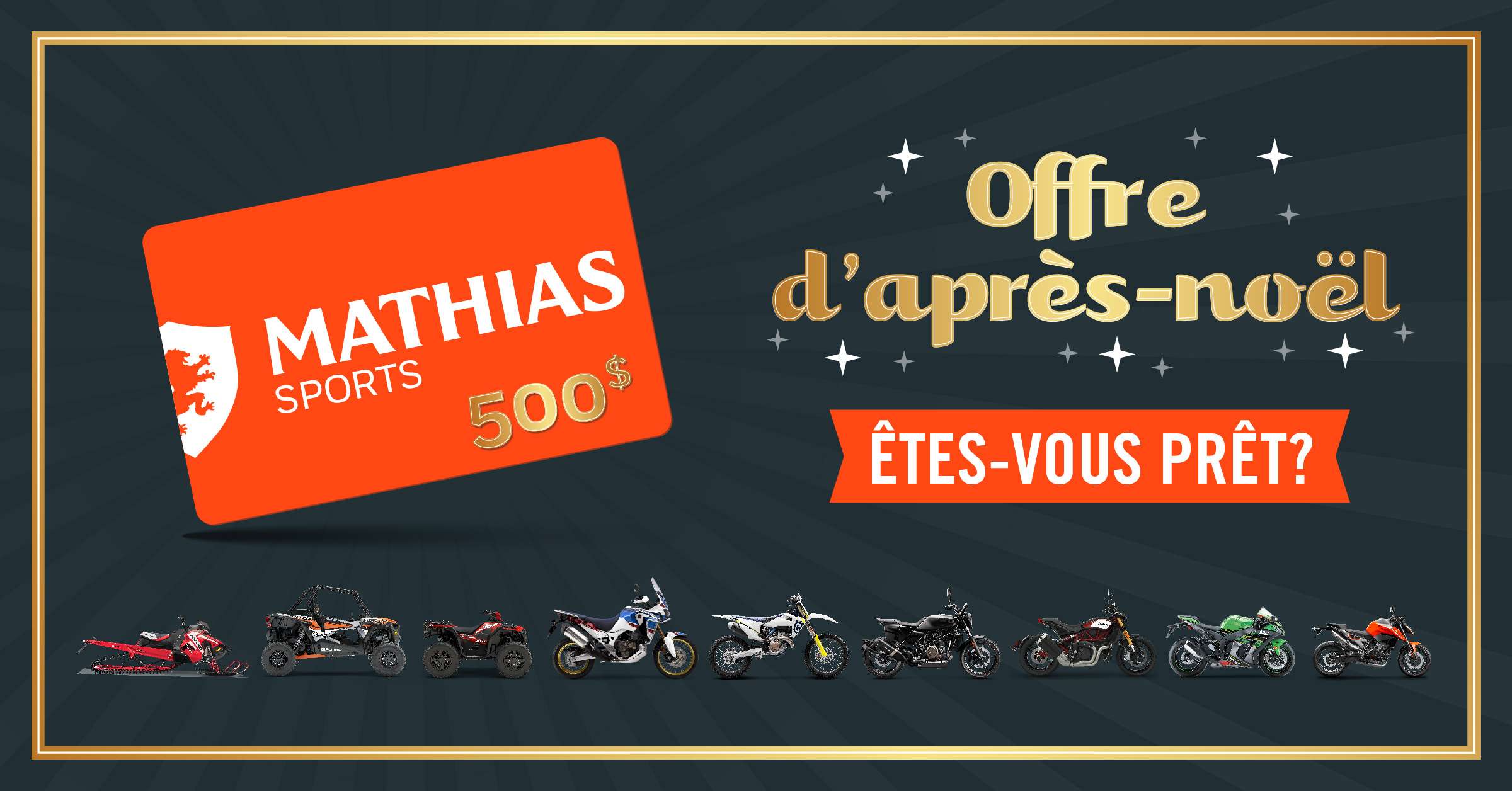 Le 26 décembre seulement, profitez de notre offre exceptionnelle d'Après Noël !