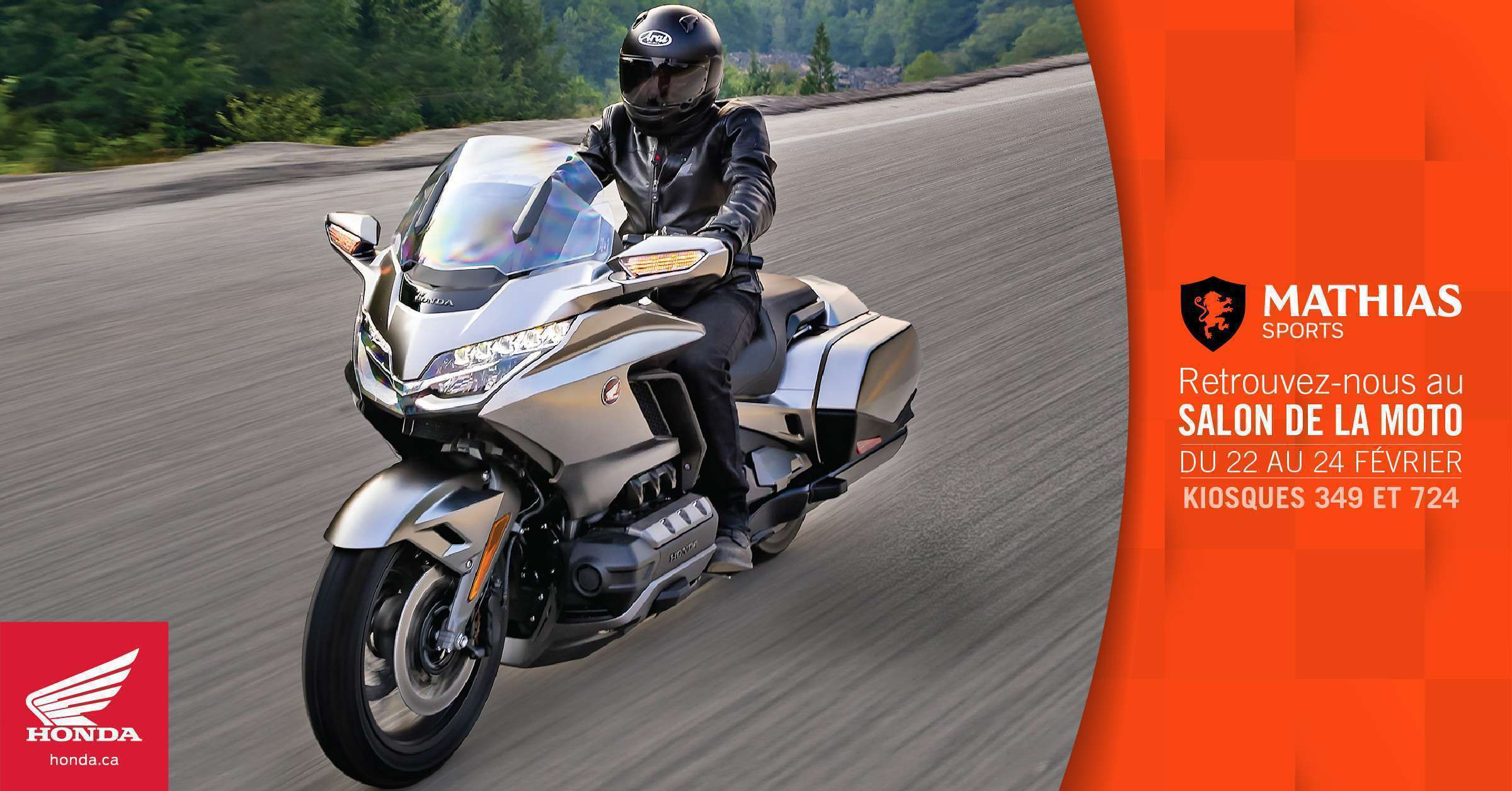 Retrouvez-nous au Salon de la Moto Montréal du 22 au 24 février !