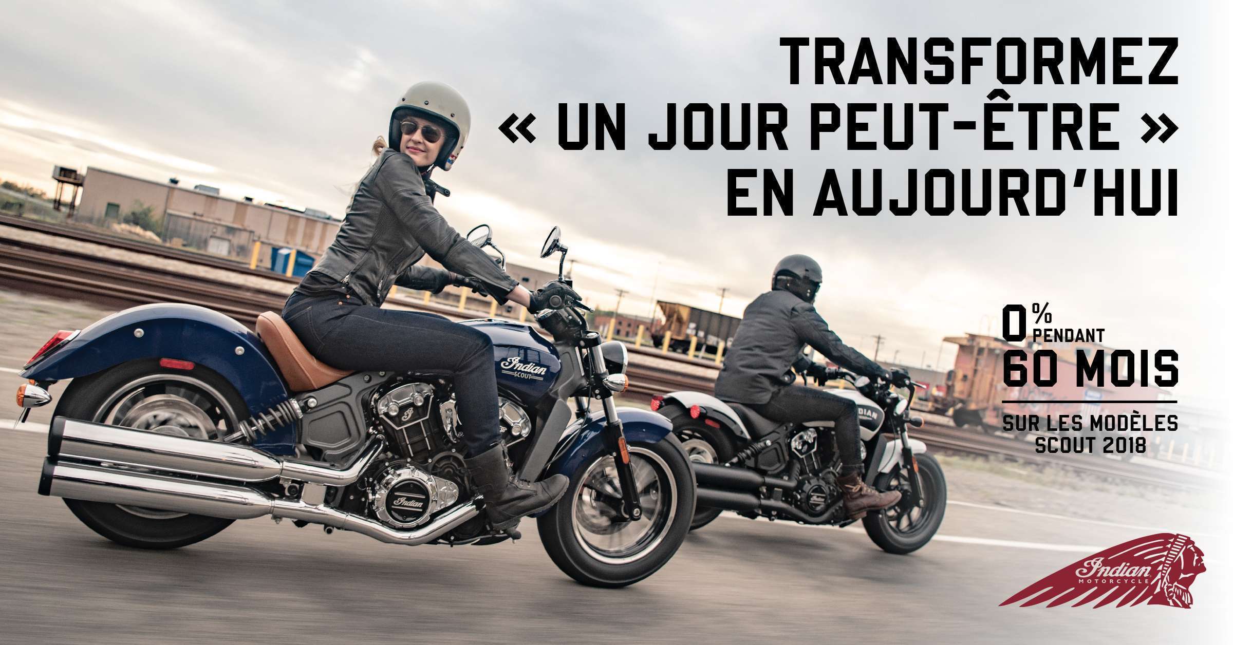 Offres spéciales sur les modèles Scout Indian Motorcycle !