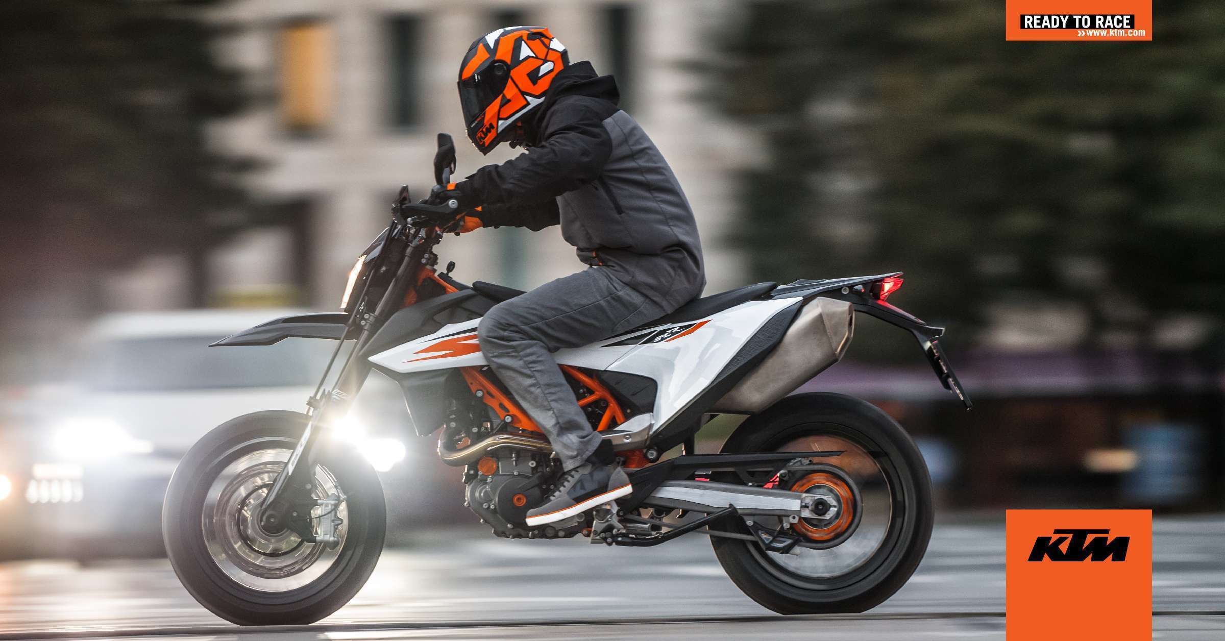 Retour de la 690 SMC R de KTM