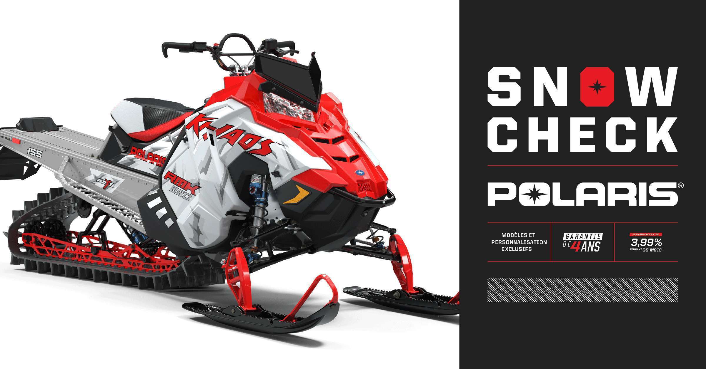 Snowcheck 2020: personnalisez votre motoneige à un tout autre niveau