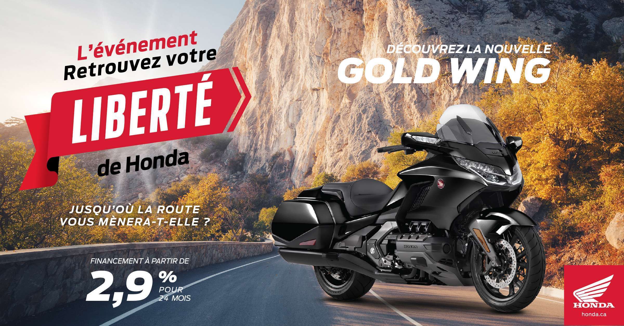 Offrez-vous l'aventure avec l'événement Retrouvez votre liberté de Honda