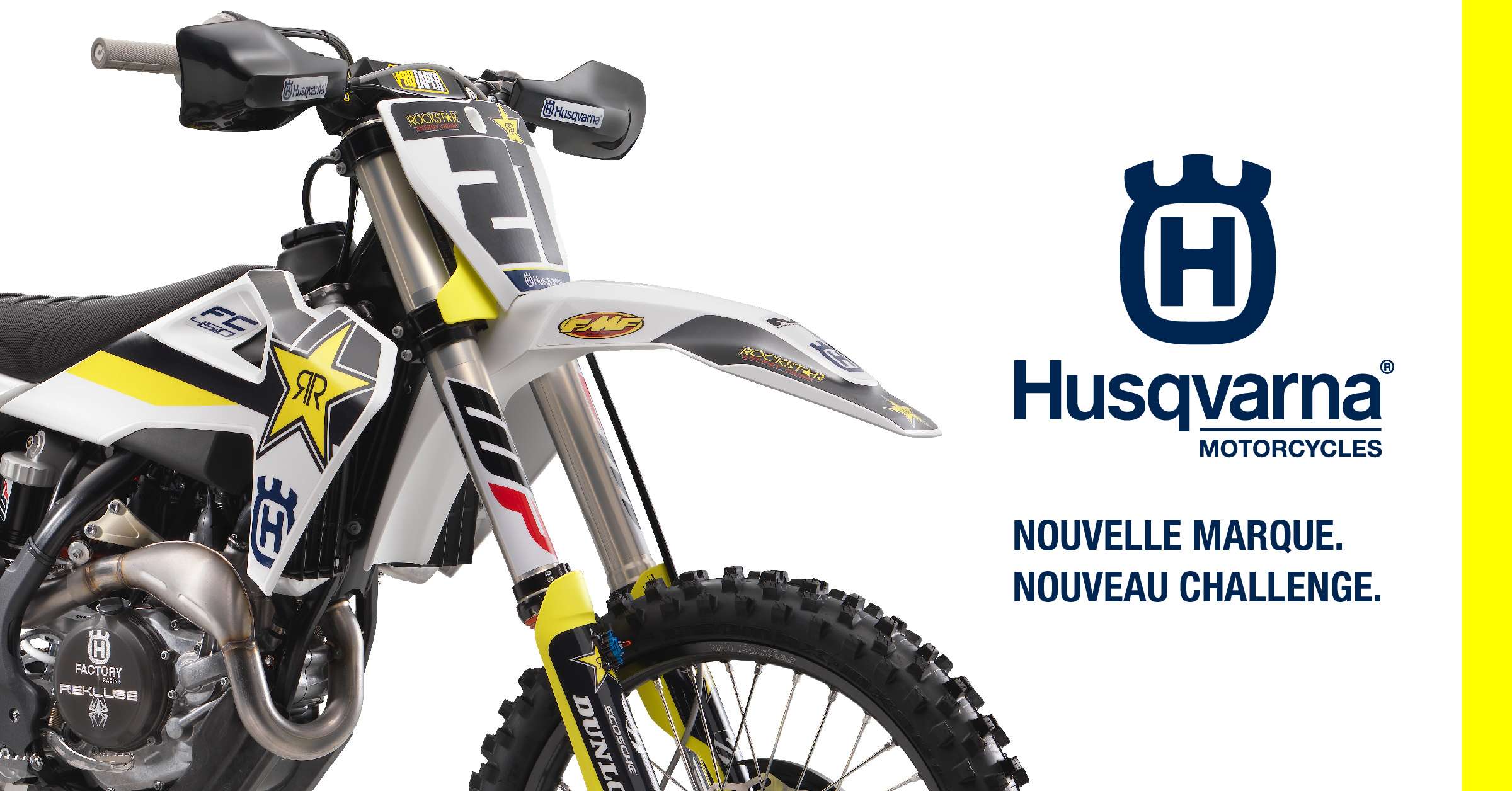 Nous accueillons avec fierté une nouvelle marque: Husqvarna