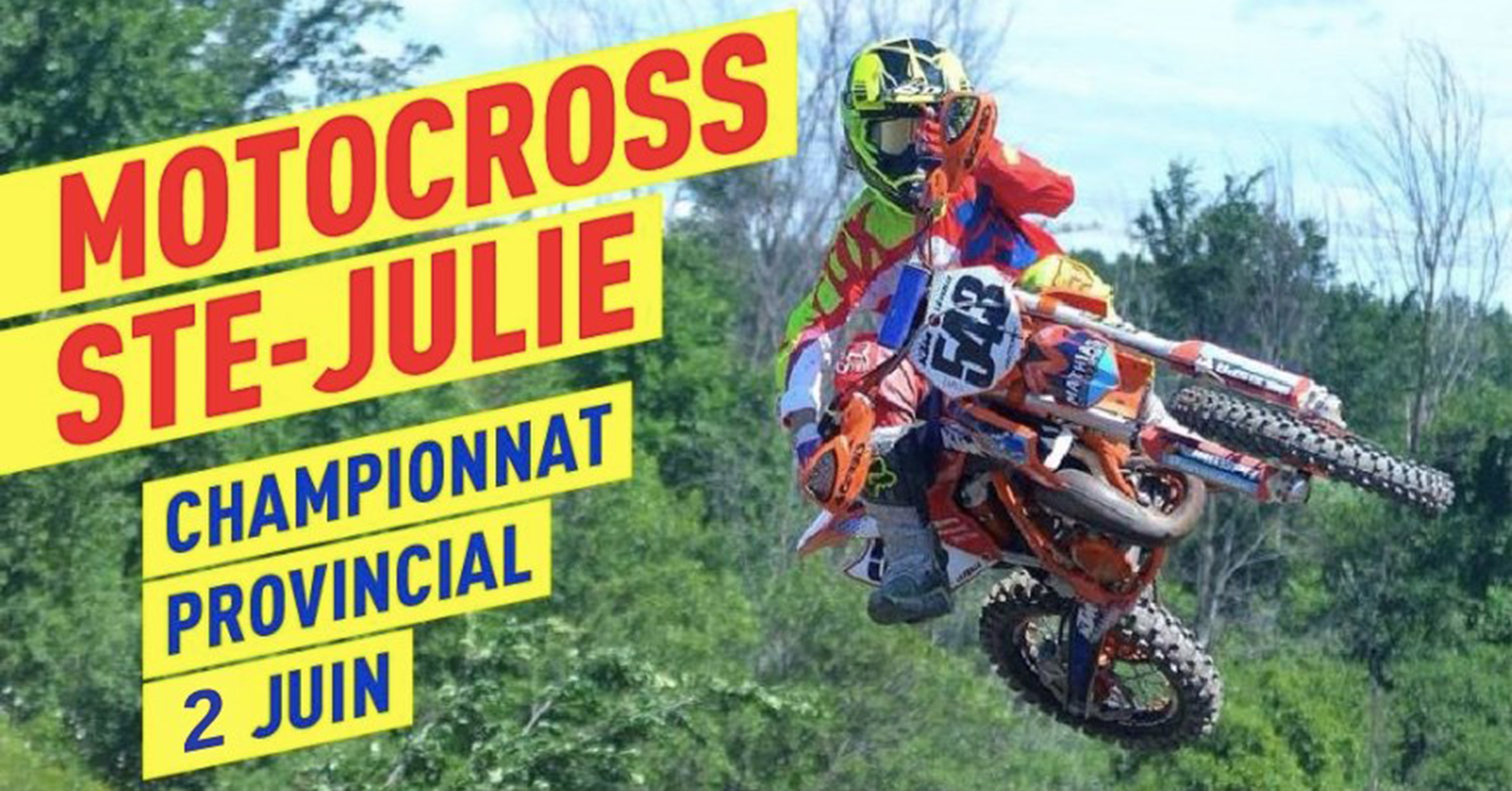 Partenaire du championnat provincial de Motocross Ste-Julie